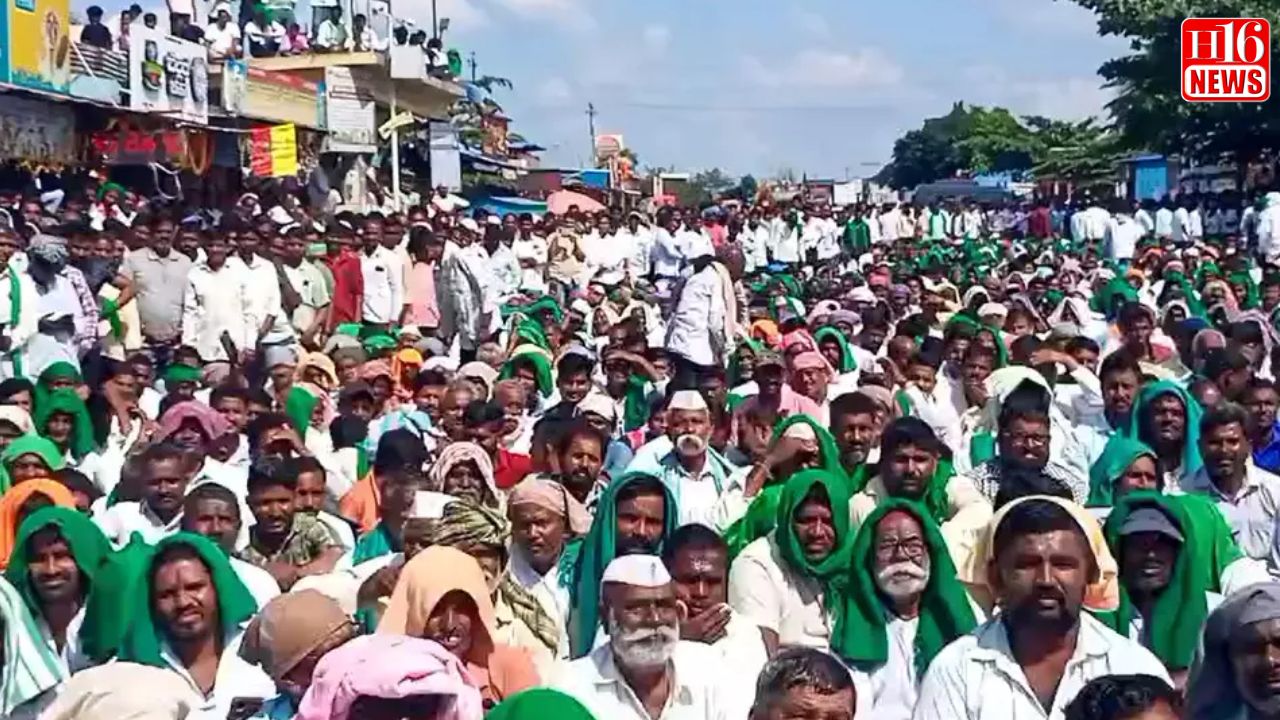 9ನೇ ದಿನಕ್ಕೆ ಕಾಲಿಟ್ಟ ಕಬ್ಬು ಬೆಳೆಗಾರರ ಹೋರಾಟ