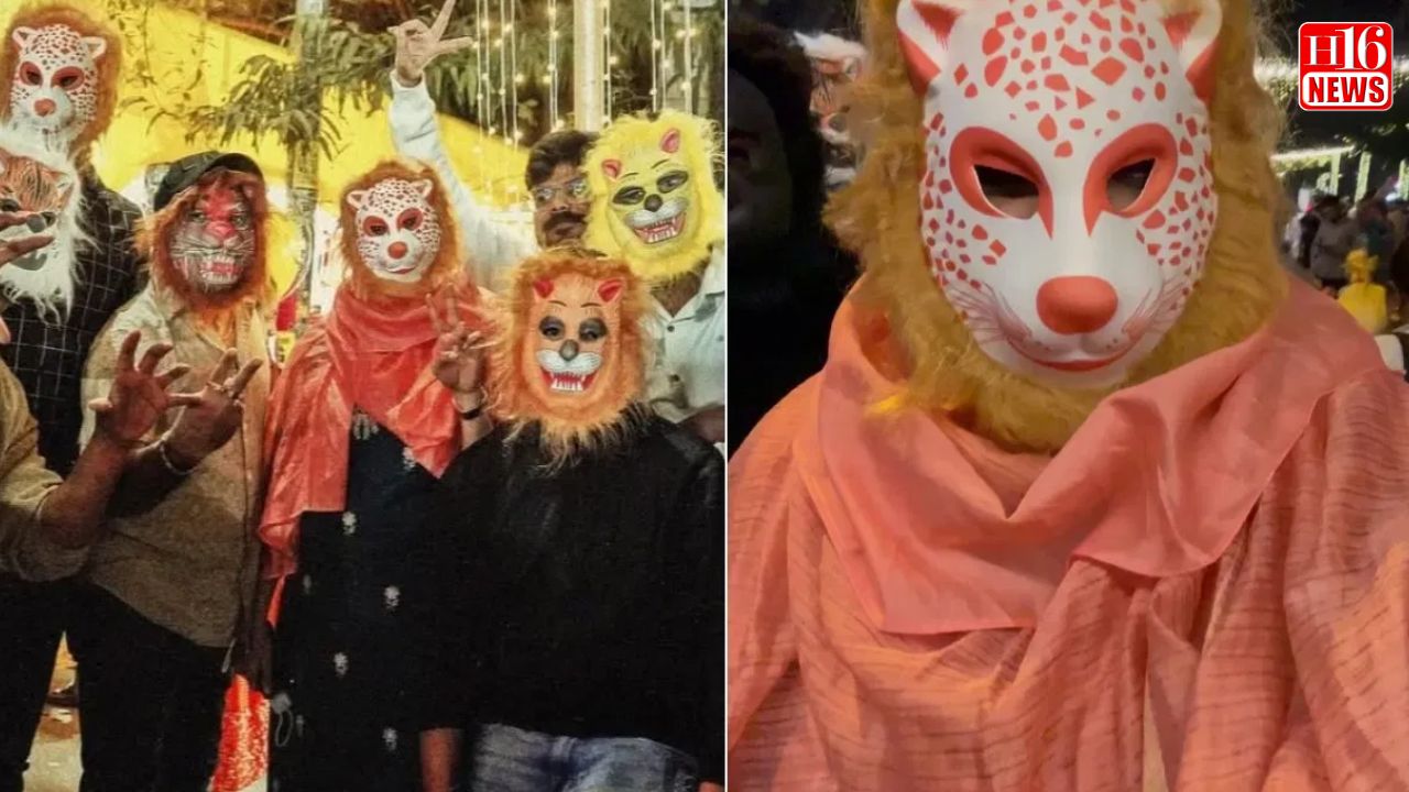 ಮಾಸ್ಕ್ ಧರಿಸಿ ಬಸವನಗುಡಿ ಕಡಲೆ ಕಾಯಿ ಪರಿಷೆ ಸುತ್ತಾಡಿದ ಕನ್ನಡದ ಖ್ಯಾತ ನಟಿ