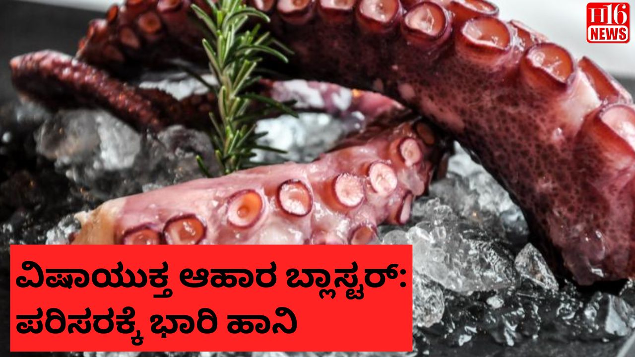 ವಿಷಾಯುಕ್ತ ಆಹಾರ ಬ್ಲಾಸ್ಟರ್: ಪರಿಸರಕ್ಕೆ ಭಾರಿ ಹಾನಿ